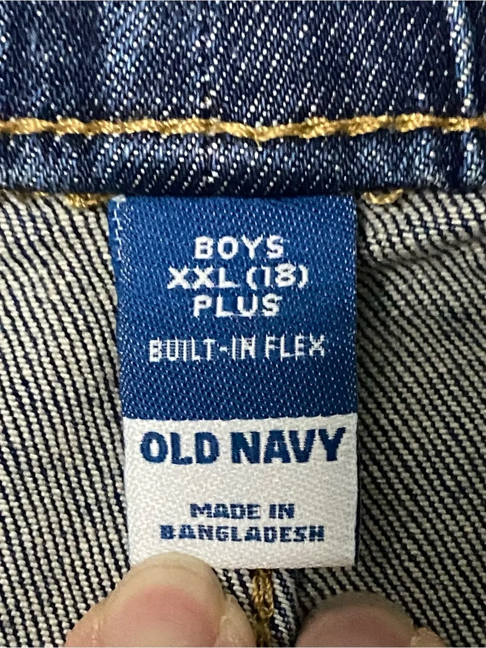 NEW Old Navy Jean Shorts Kids Boys XXL 18 Jorts Stretch Pull on Denim Bermuda